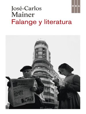 cover image of Falange y literatura